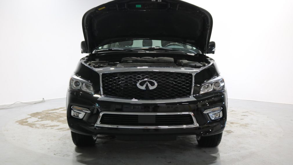 2015 Infiniti QX80 TECH, 8 PASSAGERS, CUIR, DVD, TOIT, BAS KM !!! #47