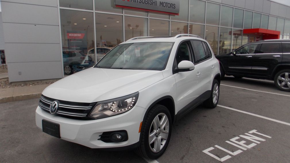 2015 Volkswagen Tiguan Comfortline AWD Cuir Sunroof Bluetooth Camera USB/ #0