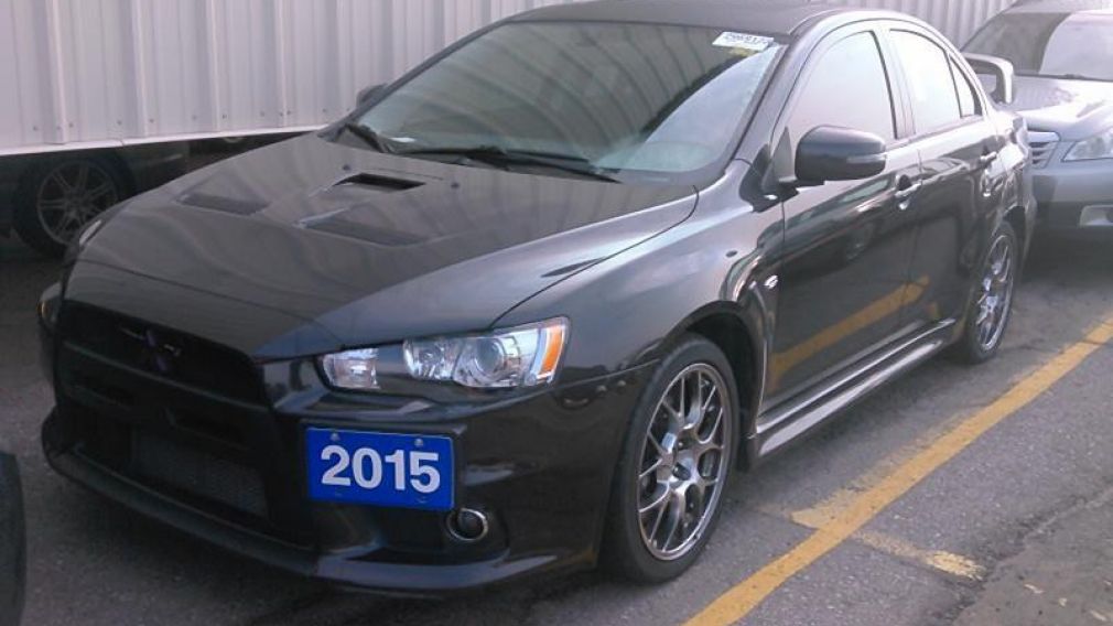 2015 Mitsubishi Lancer Evo X GSR S-AWC Premium Cuir Toit Bluetooth Recaro #2