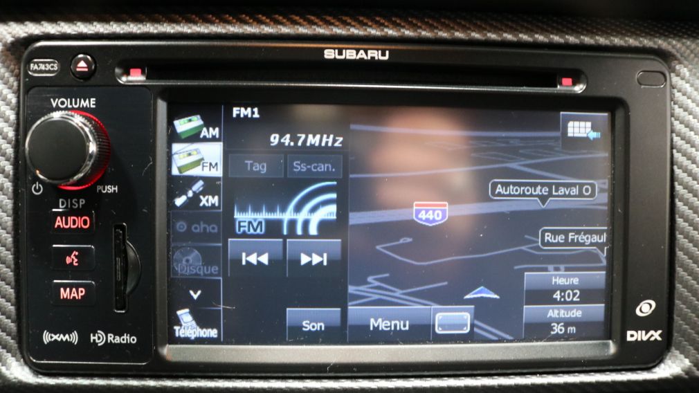 2015 Subaru BRZ Premium Navigation Bluetooth USB/AUX/MP3 #5