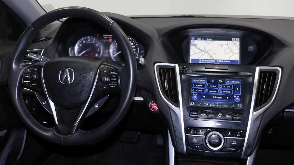 2015 Acura TLX V6 TECH AWD GPS Toit Cuir-Chauffant Bluetooth MP3 #4