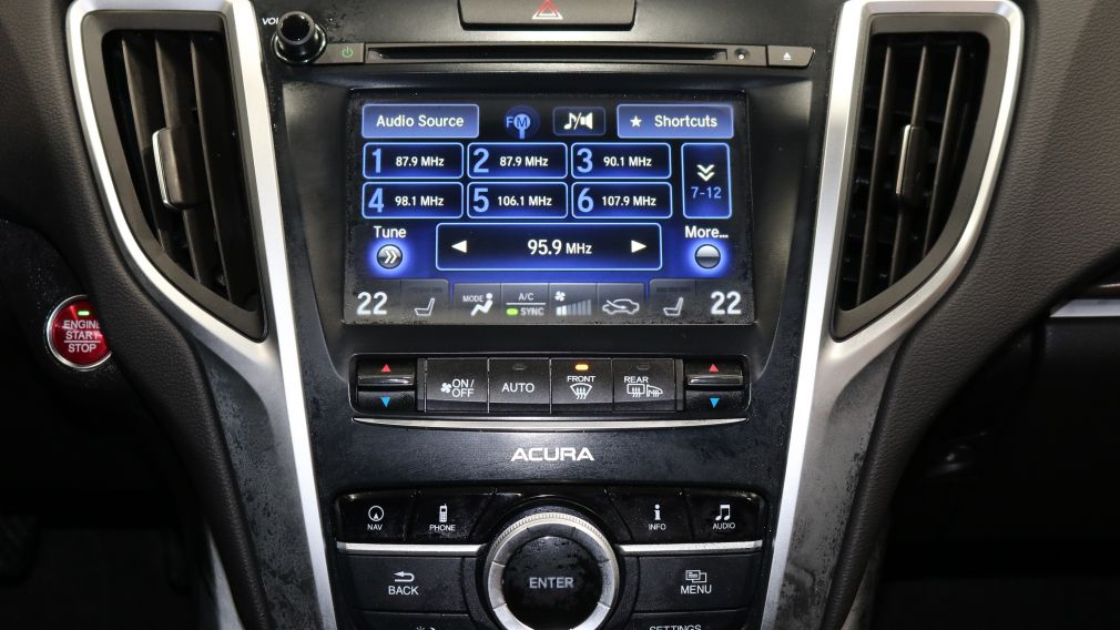 2015 Acura TLX V6 TECH AWD GPS Toit Cuir-Chauffant Bluetooth MP3 #5
