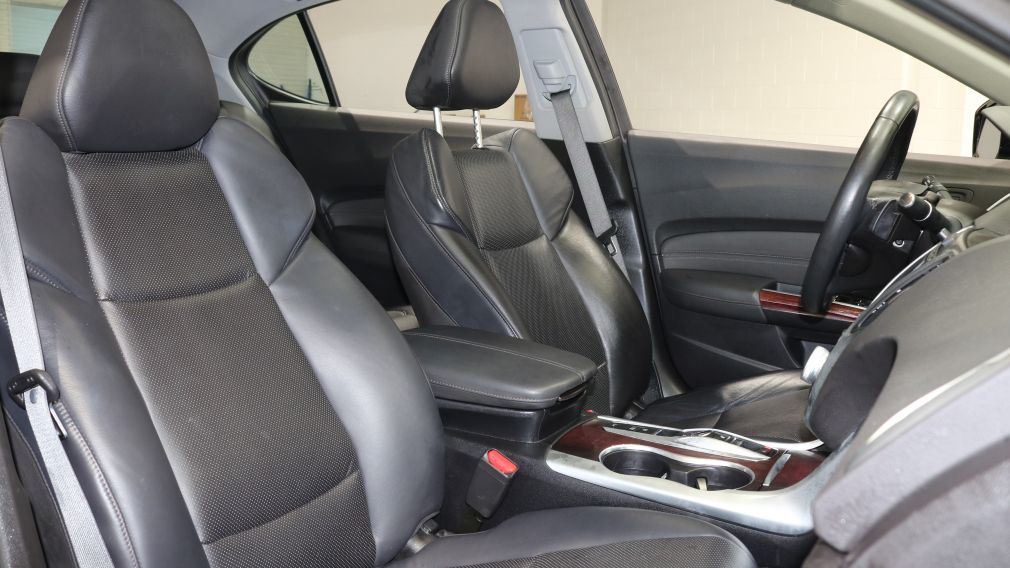 2015 Acura TLX V6 TECH AWD GPS Toit Cuir-Chauffant Bluetooth MP3 #27