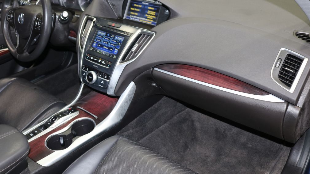 2015 Acura TLX V6 TECH AWD GPS Toit Cuir-Chauffant Bluetooth MP3 #27