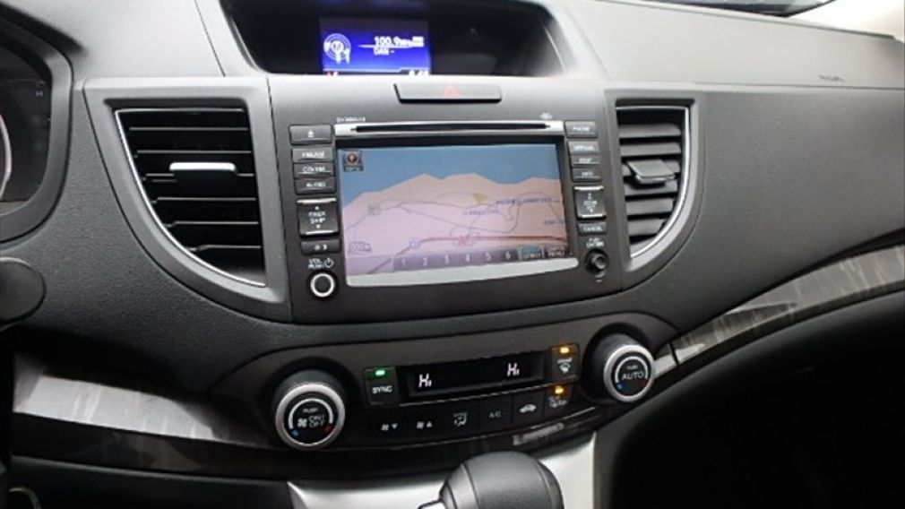 2014 Honda CRV TOURING AWD Cuir-Chauffant Sunroof Bluetooth Cam #8
