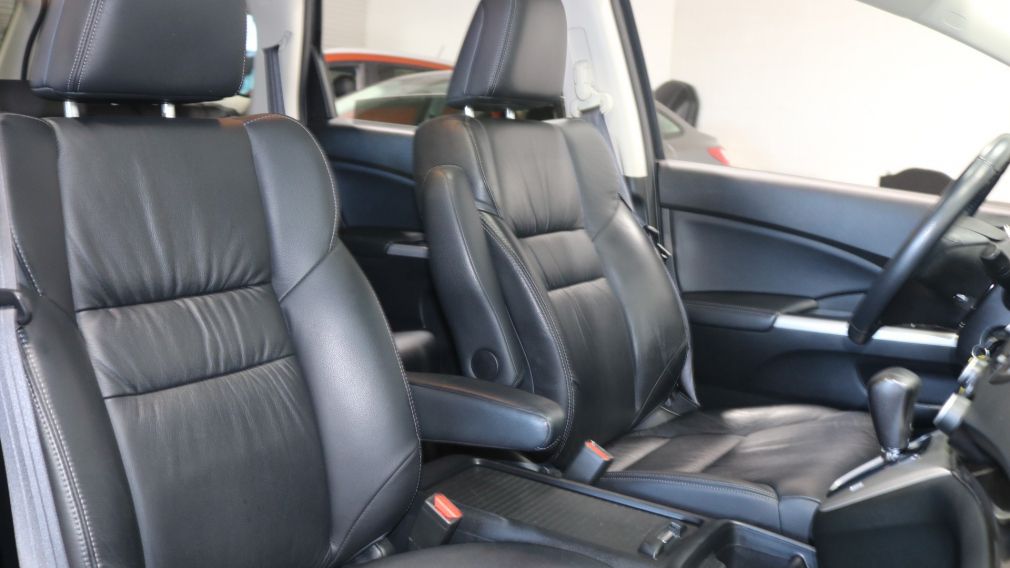 2014 Honda CRV TOURING AWD Cuir-Chauffant Sunroof Bluetooth Cam #14