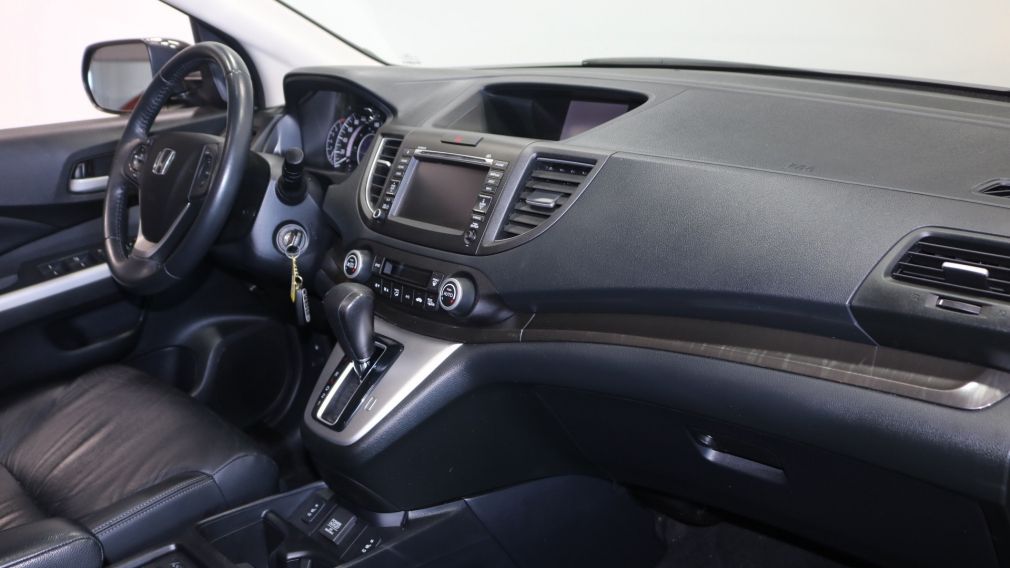 2014 Honda CRV TOURING AWD Cuir-Chauffant Sunroof Bluetooth Cam #15