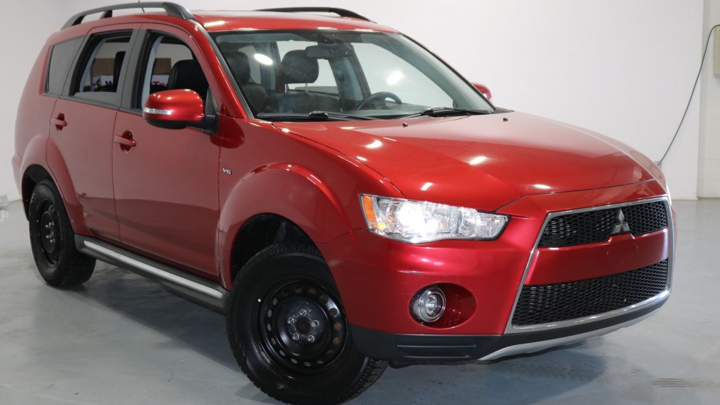 2012 Mitsubishi Outlander XLS Cuir-Chauf Sunroof Bluetooth HID 7Places #0