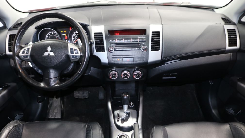 2012 Mitsubishi Outlander XLS Cuir-Chauf Sunroof Bluetooth HID 7Places #16