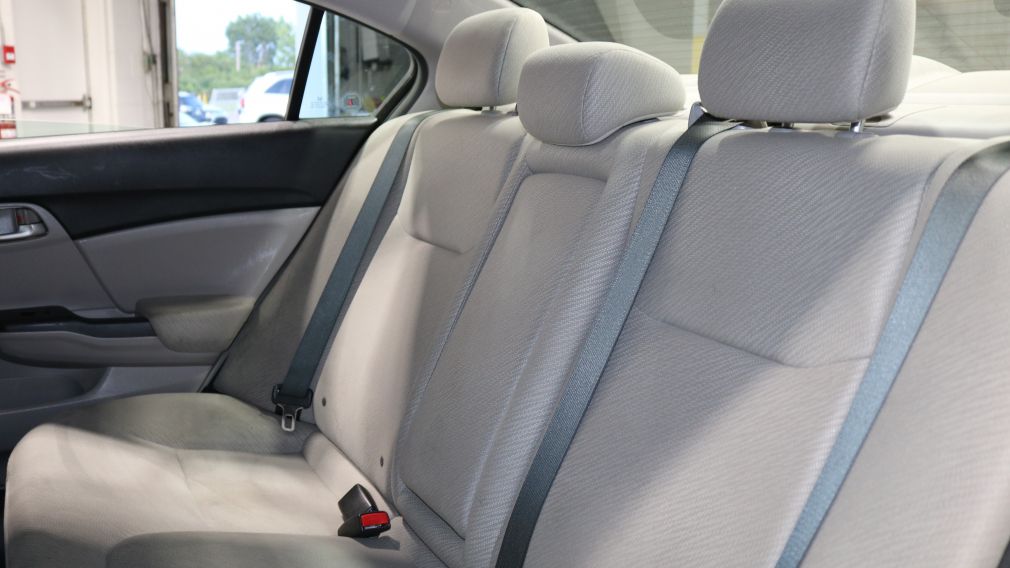 2013 Honda Civic LX CVT Sieges-Chauffant Bluetooth A/C USB Cruise #10