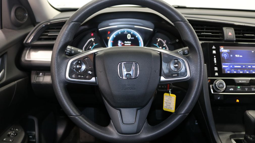 2017 Honda Civic LX CVT Siege-Chauf Bluetooth Camera A/C Cruise #17