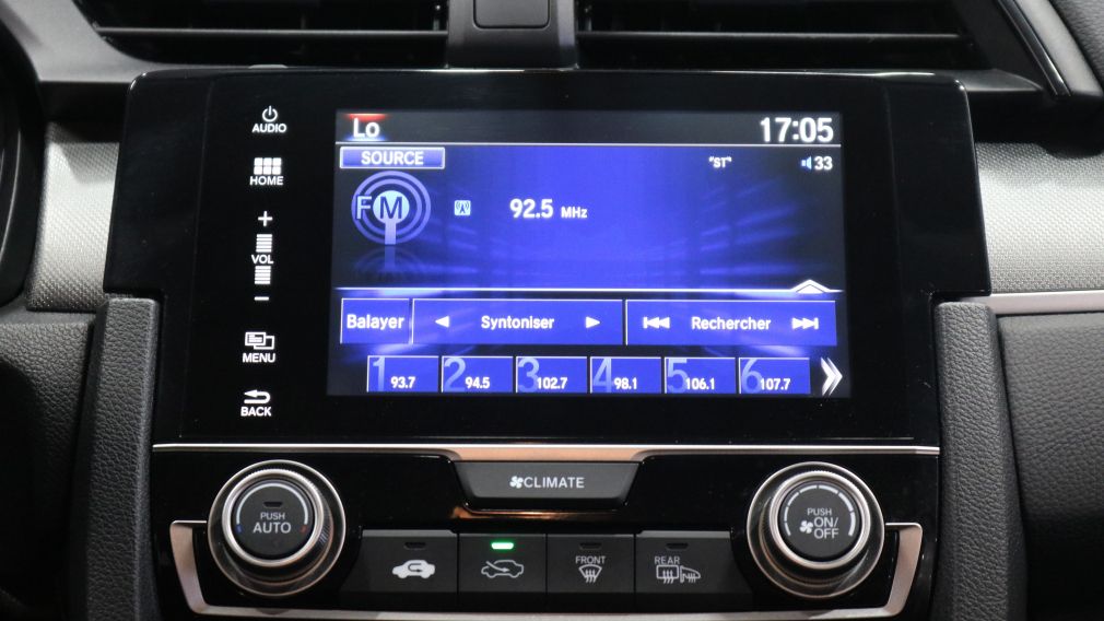2017 Honda Civic LX CVT Siege-Chauf Bluetooth Camera A/C Cruise #18