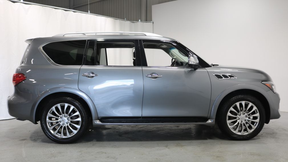 2017 Infiniti QX80 TECH PKG, 4WD, CUIR,TOIT, GPS, DVD,7 PASSAGERS, AU #8