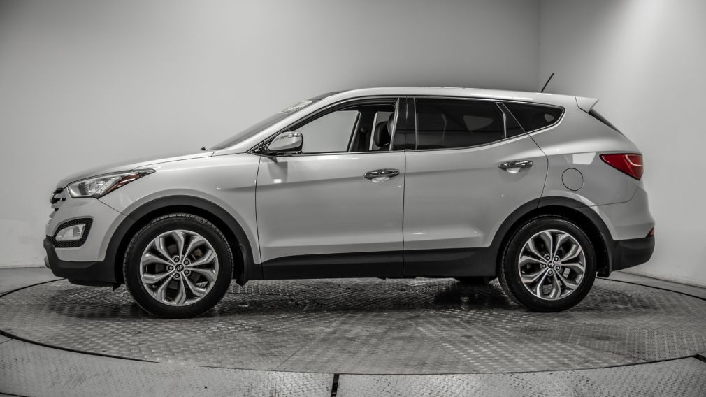 2013 Hyundai Santa Fe SE 2.0TURBO AWD CUIR TOIT PANO MAGS CAMÉRA RECUL #4