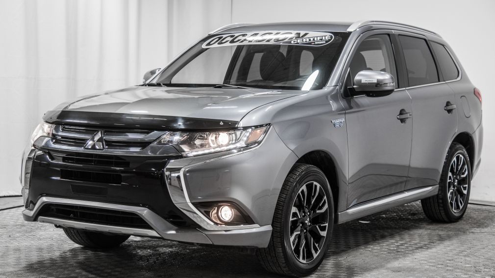 2018 Mitsubishi Outlander PHEV SE S-AWC,  SIÈGES CHAUFFANTS, BLUETOOTH, CUIR SUÈD #3