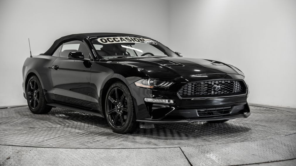 2019 Ford Mustang EcoBoost Premium CUIR NAVIGATION BAS MILLEAGE #2