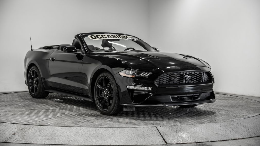 2019 Ford Mustang EcoBoost Premium CUIR NAVIGATION BAS MILLEAGE #0