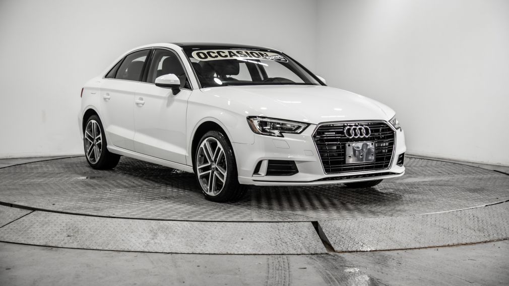 2017 Audi A3 4dr Sdn quattro 2.0T Progressiv cuir toit navigati #0