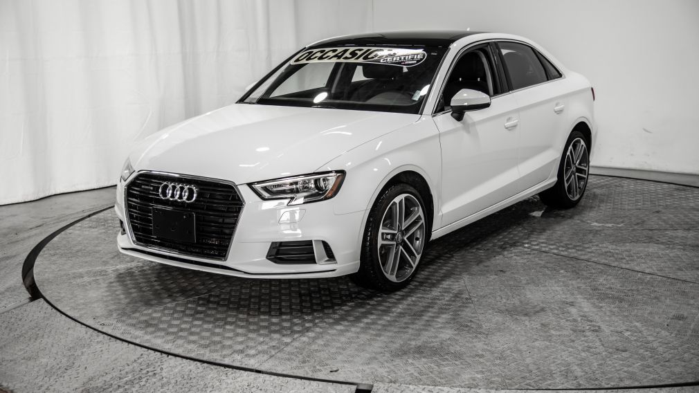 2017 Audi A3 4dr Sdn quattro 2.0T Progressiv cuir toit navigati #1