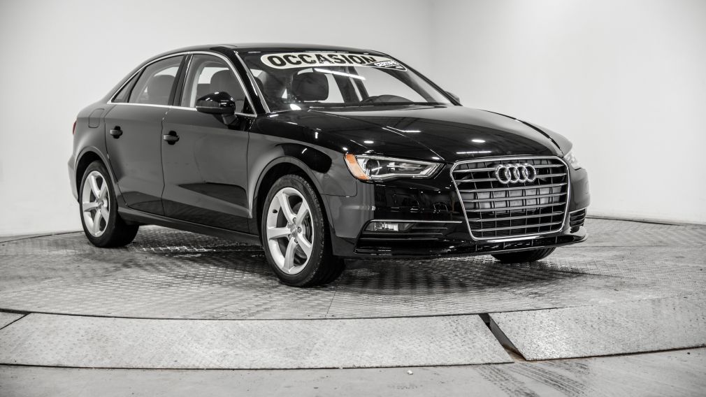 2016 Audi A3 4dr Sdn FrontTrak 1.8T Komfort CUIR TOIT OUVRANT #0