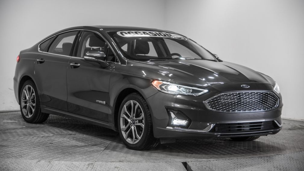 2019 Ford Fusion Titanium HYBRID CUIR TOIT NAVIGATION BANCS CHAUFFA #0