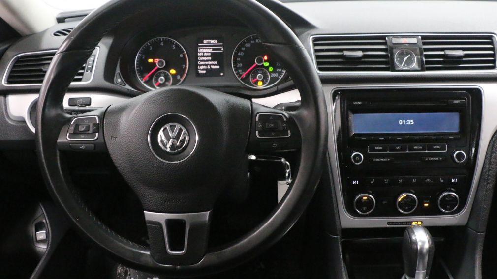 2012 Volkswagen Passat 2.5L COMFORTLINE A/C  CUIR TOIT MAGS BLUETOOTH #3