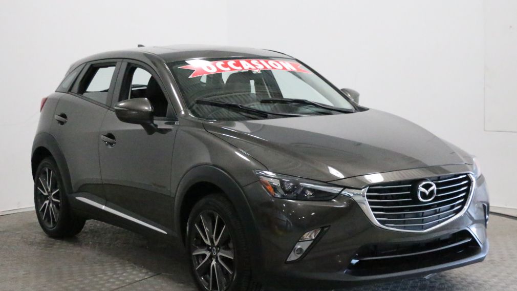 2017 Mazda CX 3 GT AWD TOIT OUVRANT MAGS NAVI #0