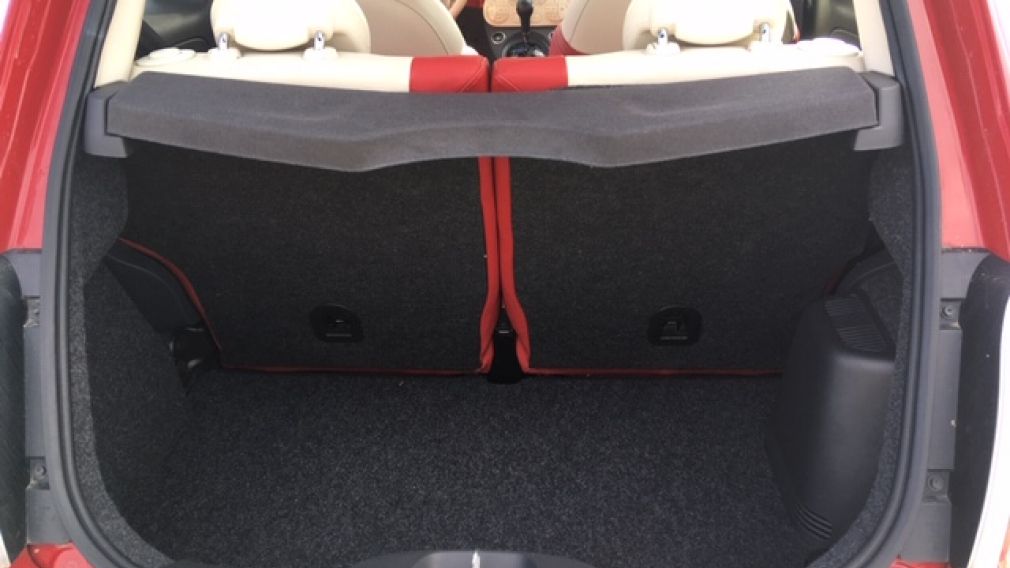 2013 Fiat 500 Lounge CUIR ROUGE +TOIT #18
