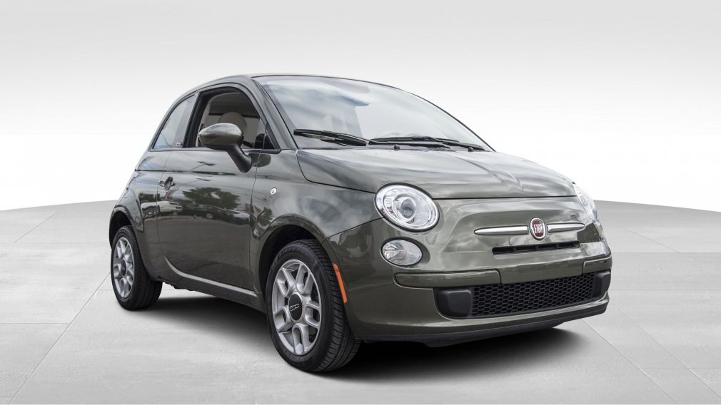 2015 Fiat 500c Pop CONVERTIBLE MAG TERS BAS MILLAGE!!!!! #0