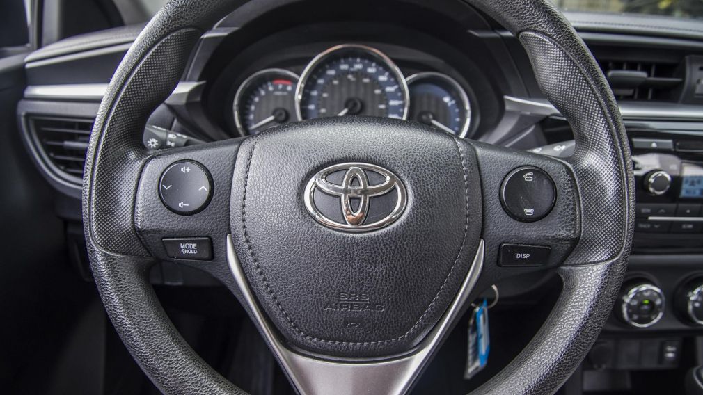 2015 Toyota Corolla CE AIR CLIMATISÉ AUDIO AU VOLANT #16