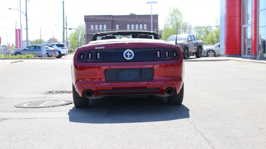 2014 Ford Mustang  V-6 PREMIUM  AUTO CONVERTIBLE JAMAIS ACCIDENTE #5