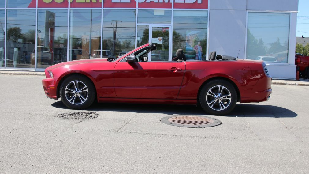 2014 Ford Mustang  V-6 PREMIUM  AUTO CONVERTIBLE JAMAIS ACCIDENTE #3