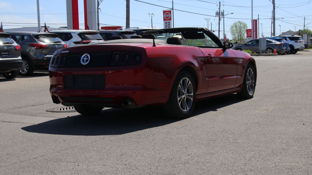 2014 Ford Mustang  V-6 PREMIUM  AUTO CONVERTIBLE JAMAIS ACCIDENTE #6