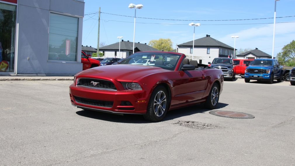 2014 Ford Mustang  V-6 PREMIUM  AUTO CONVERTIBLE JAMAIS ACCIDENTE #3