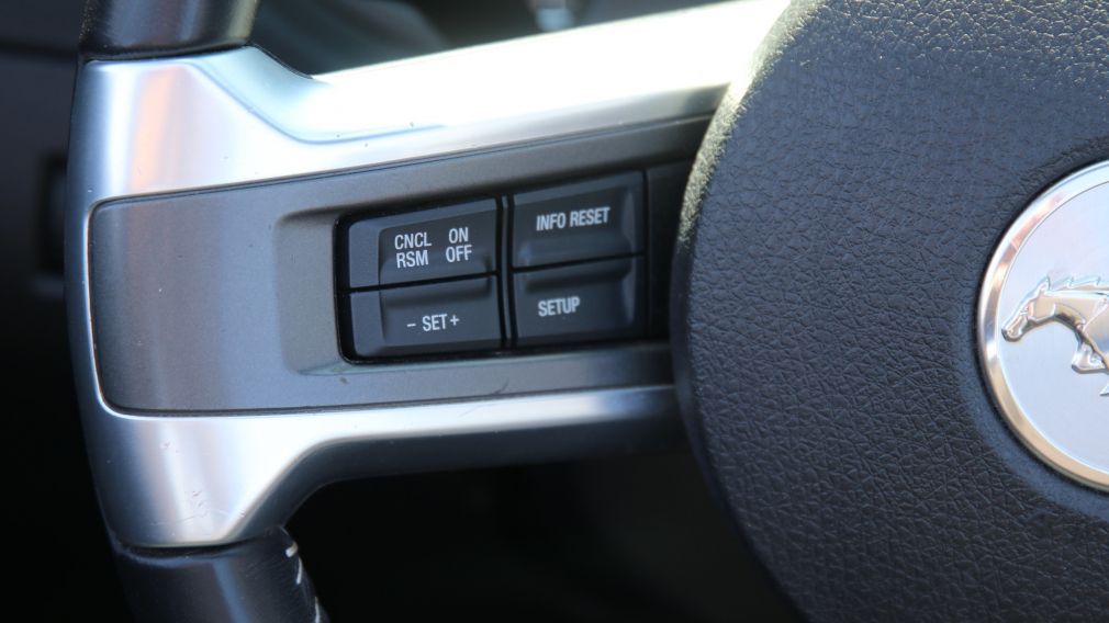 2014 Ford Mustang  V-6 PREMIUM  AUTO CONVERTIBLE JAMAIS ACCIDENTE #11