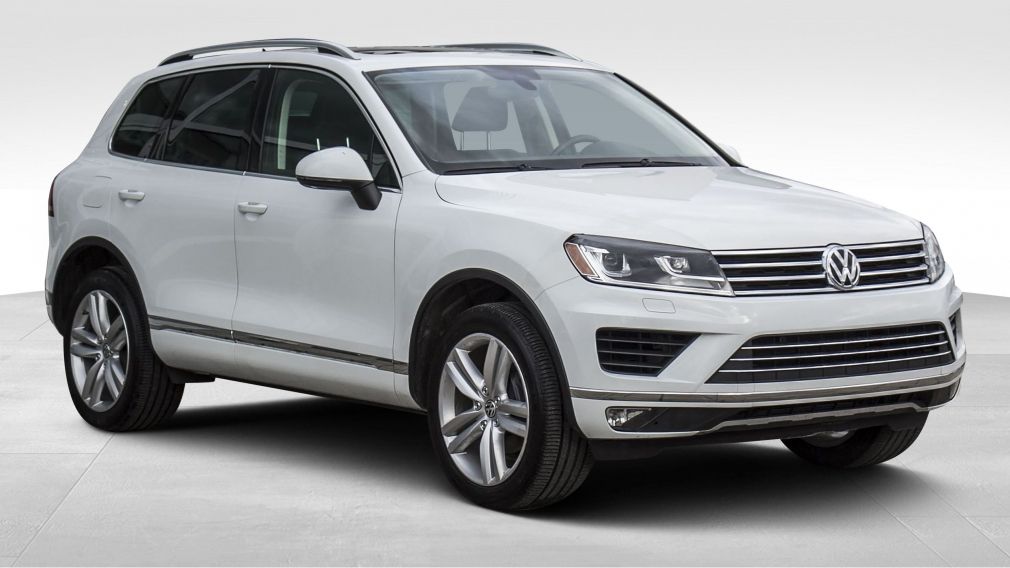 2017 Volkswagen Touareg SPORTLINE, AWD, TOIT PANO, GPS, CUIR, AUBAINE !!! #0