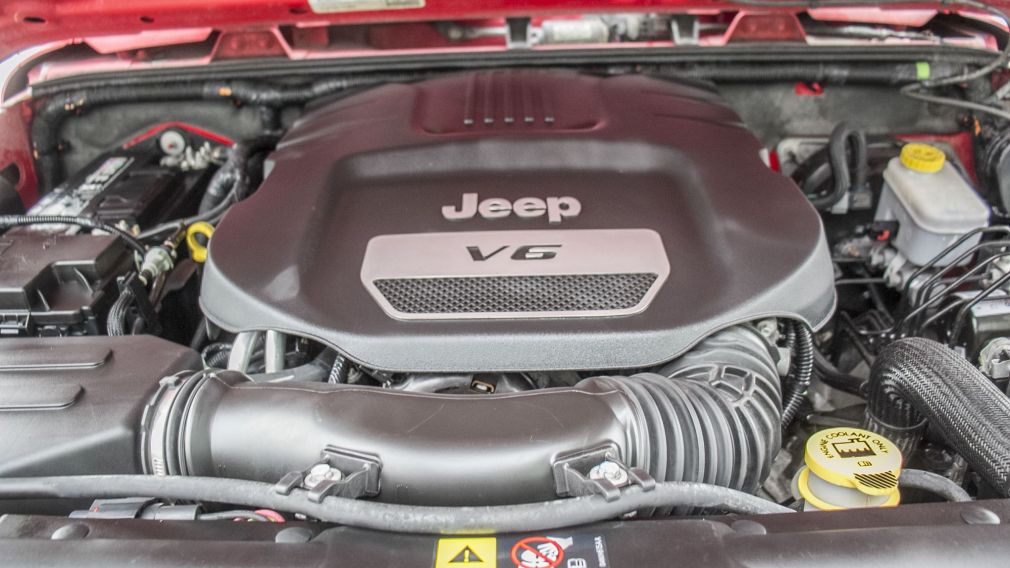 2015 Jeep Wrangler SPORT 4x4, MANUELLE, 5 PNEUS, 1 PROPRIO, BAS KM !! #29