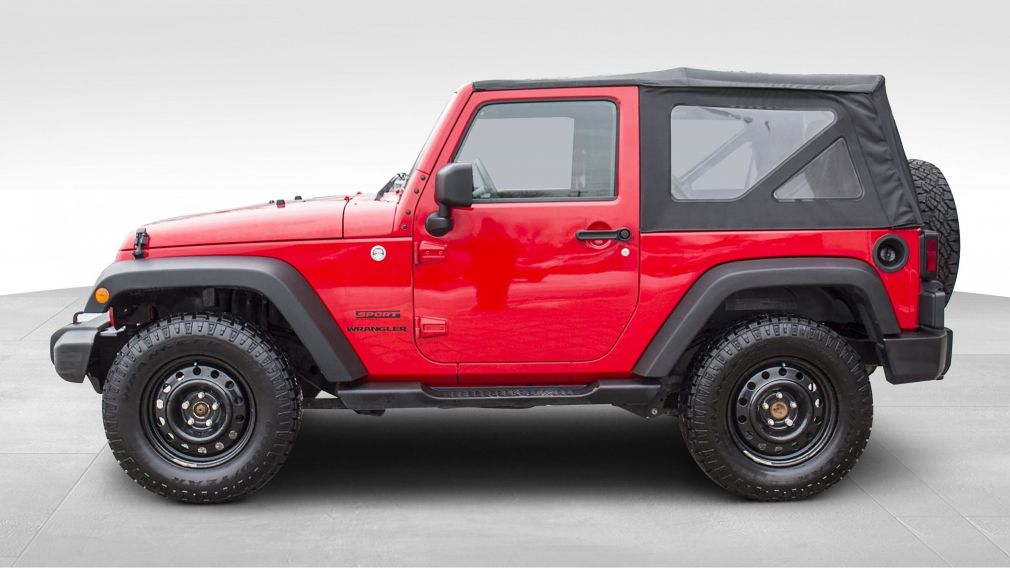 2015 Jeep Wrangler SPORT 4x4, MANUELLE, 5 PNEUS, 1 PROPRIO, BAS KM !! #4