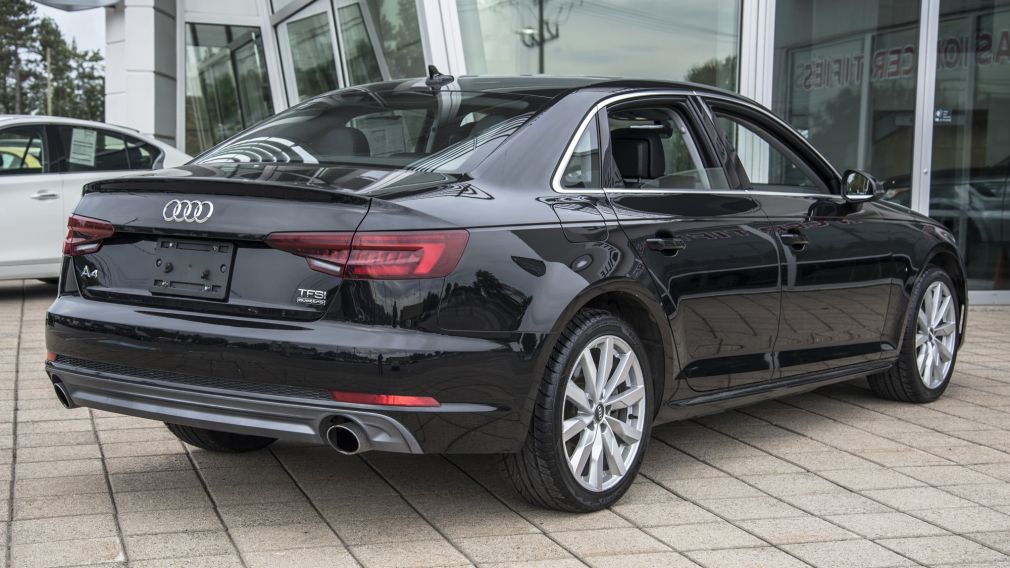 2018 Audi A4 Komfort AWD, CUIR, TOIT, BAS KM, AUBAINE!!! #6