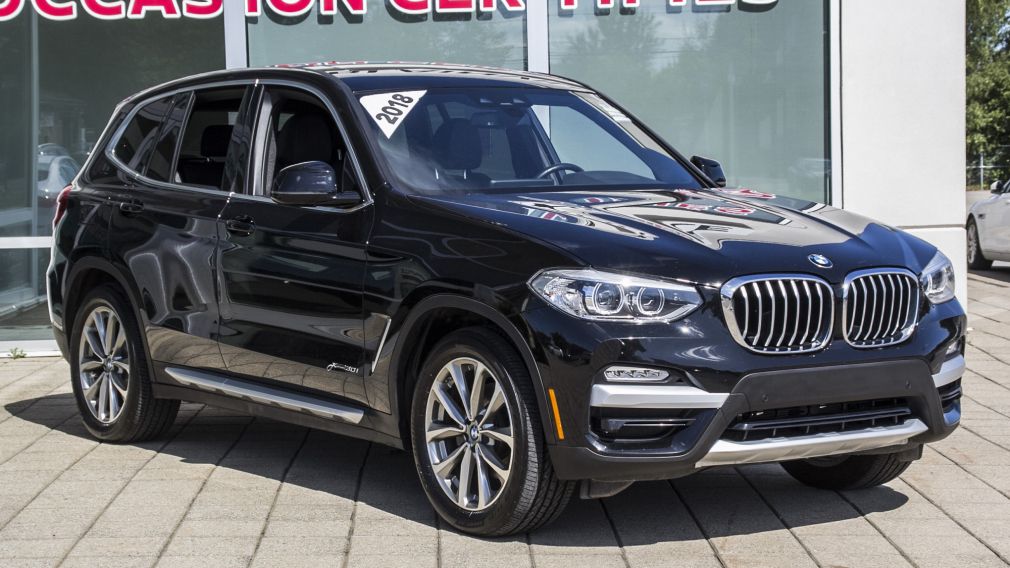 2018 BMW X3 xDrive30i, AWD, CUIR, PANO, GPS, AUBAINE!!!! #0