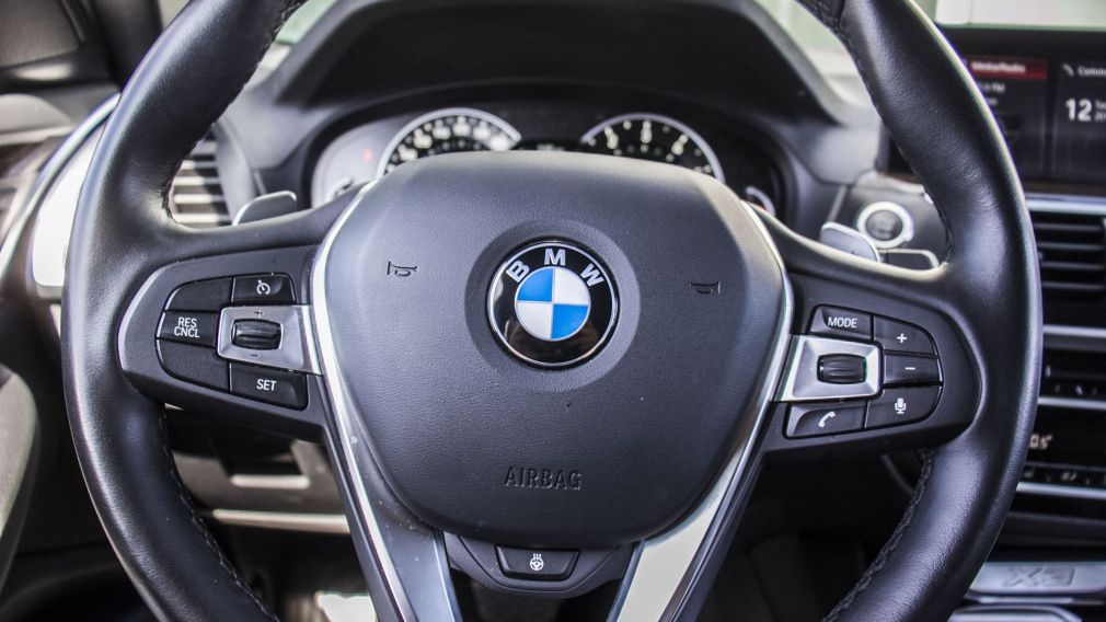 2018 BMW X3 xDrive30i, AWD, CUIR, PANO, GPS, AUBAINE!!!! #11