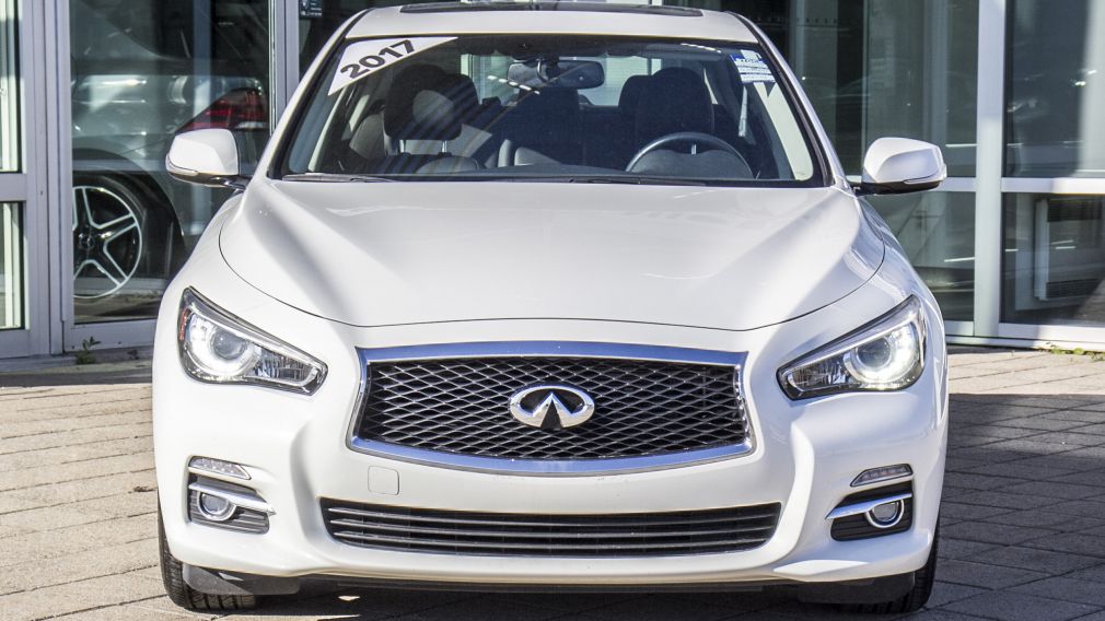 2017 Infiniti Q50 3.0t AWD, CUIR, BOSE, TOIT, BAS KM, AUBAINE!!! #1