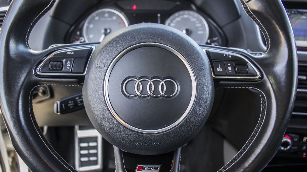 2016 Audi SQ5 3.0T Technik, AWD, CUIR, TOIT, GPS, MAGS NOIR, AUB #10