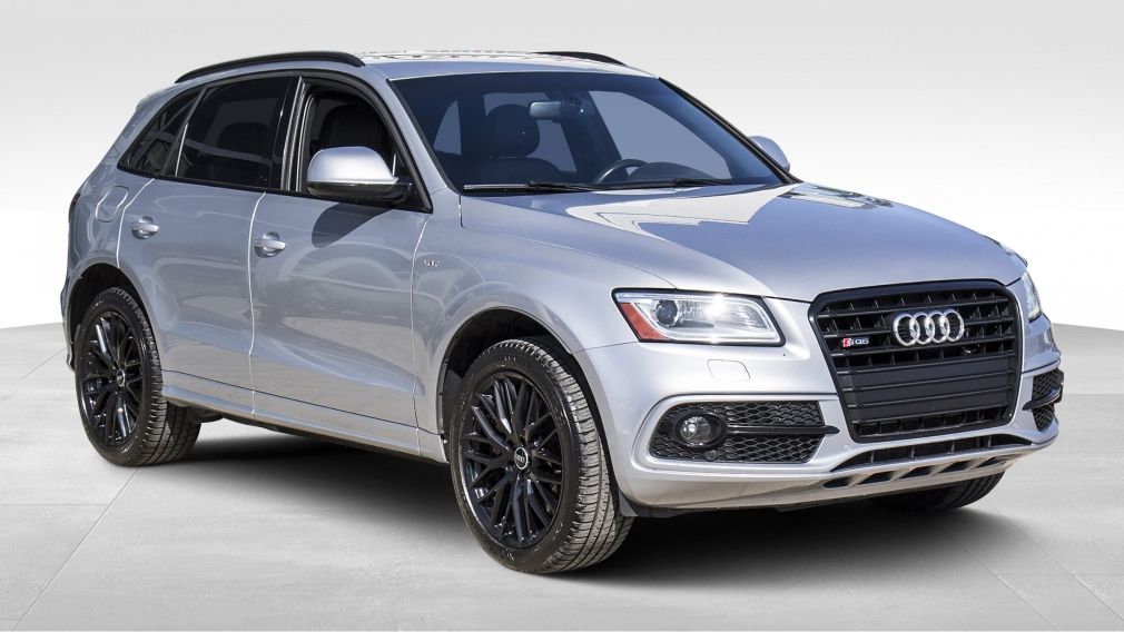 2016 Audi SQ5 3.0T Technik, AWD, CUIR, TOIT, GPS, MAGS NOIR, AUB #0