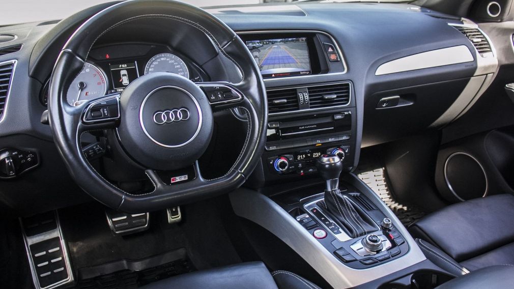 2016 Audi SQ5 3.0T Technik, AWD, CUIR, TOIT, GPS, MAGS NOIR, AUB #7