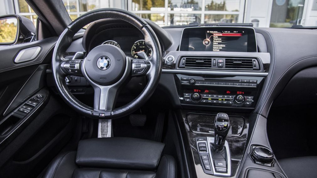 2016 BMW 650I XDRIVE GRAND COUP, CUIR, TOIT, GPS, 445HP, AUBAINE #9