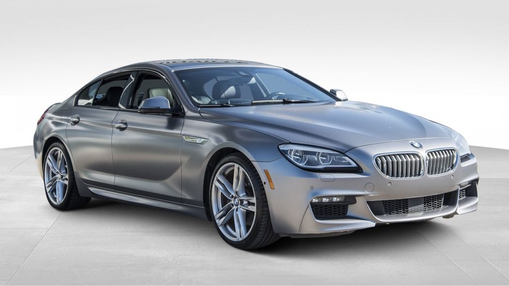 2016 BMW 650I XDRIVE GRAND COUP, CUIR, TOIT, GPS, 445HP, AUBAINE #0