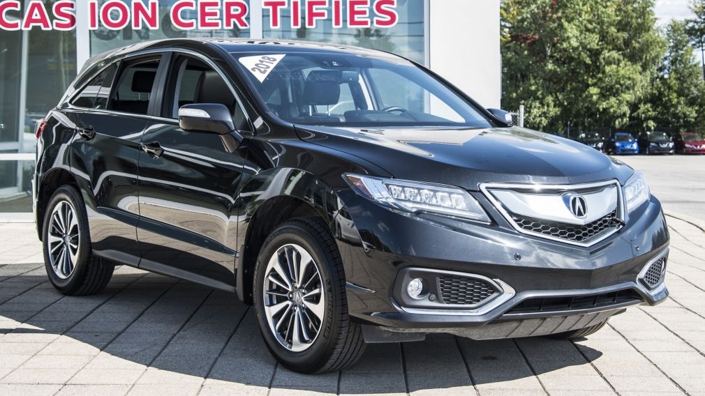 2018 Acura RDX Elite AWD, CUIR, GPS, TOIT, BAS KM, AUBAINE!!! #0