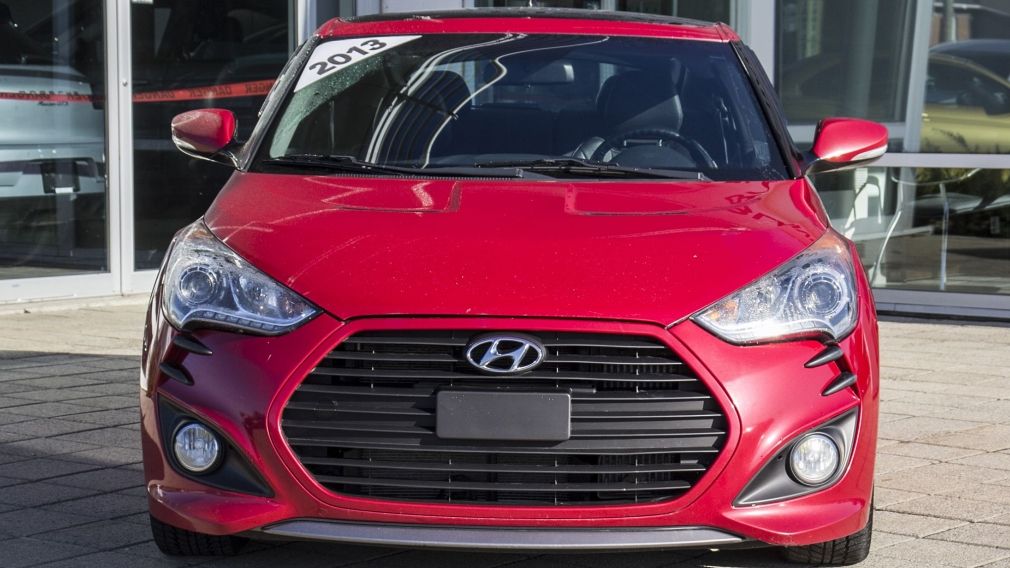 2013 Hyundai Veloster Turbo, BAS KM, CUIR, CAM RECUL, AUBAINE!!! #2