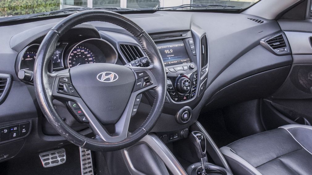 2013 Hyundai Veloster Turbo, BAS KM, CUIR, CAM RECUL, AUBAINE!!! #7